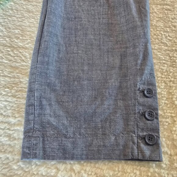 Talbots Sky Blue Perfect Cropped Pants Size 16 - Picture 13 of 16